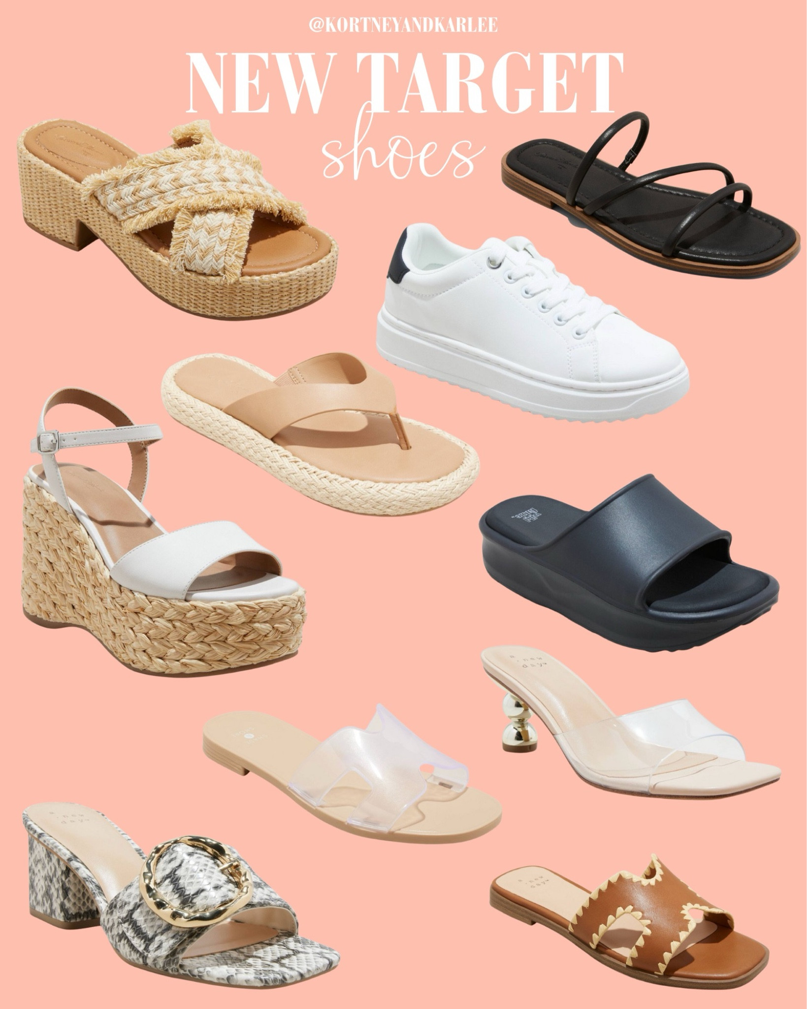 New Target Shoes

Kortney and Karlee | #kortneyandkarlee #LTKfindsunder50 #LTKtravel #LTKshoecrush 
