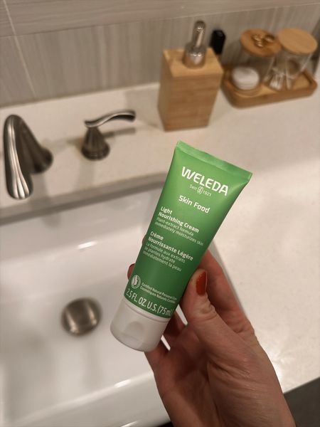 The best moisturizer I’ve found for my skin.  This light moisturizer is like a drink of water for your skin. It soaks in quickly, leaving your face feeling refreshed without that heavy, sticky feeling. 
#weleda #glowingskinessentials #dailyhydration #naturalbeaityfinds #skincareroutinemusts

#LTKSpringSale #LTKbeauty #LTKover40