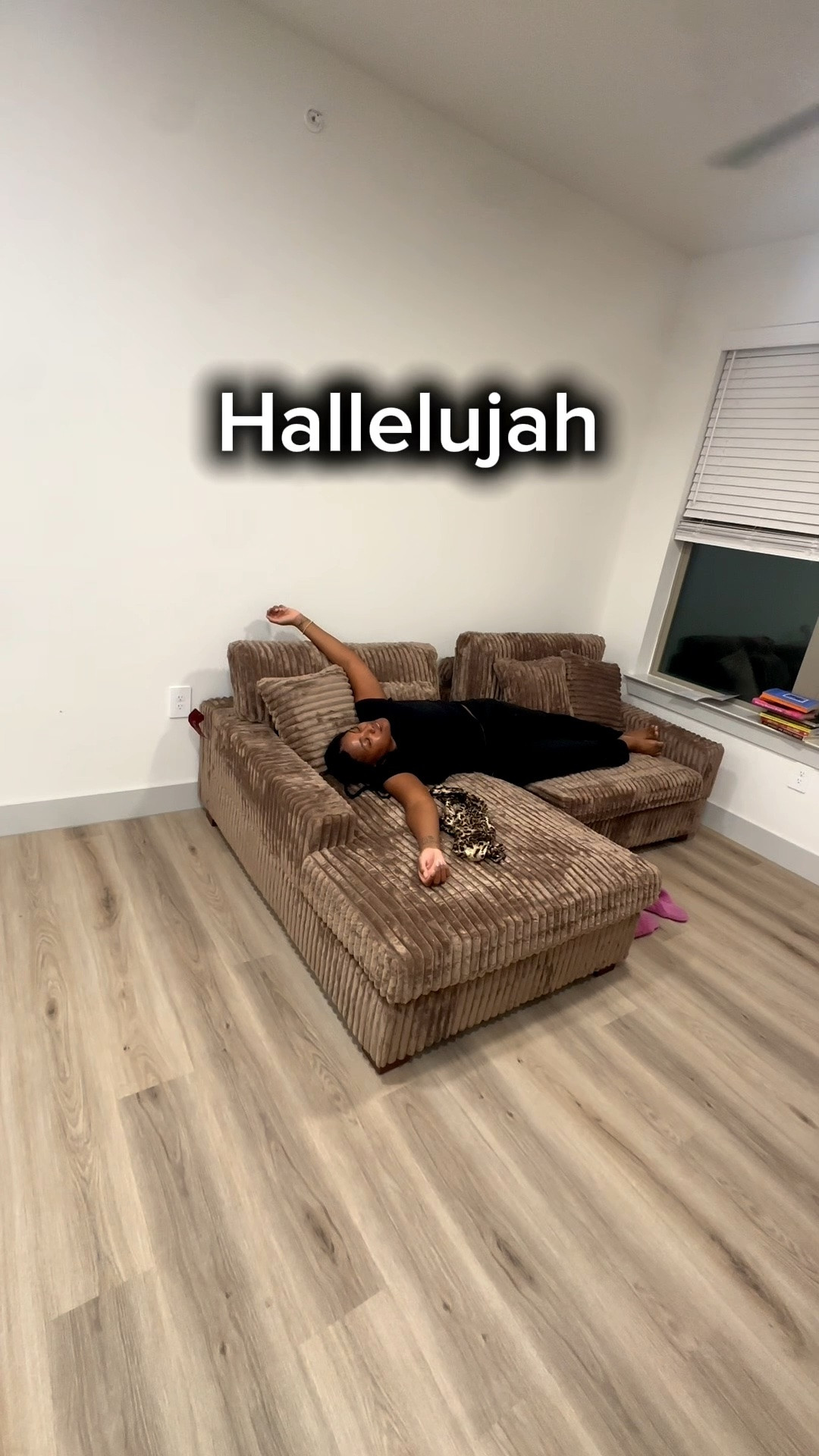 Finally finished building my new couch and honestly… she was worth the struggle 😭🥹🤍 Slowly turning my apartment into the cozy home I’ve been dreaming of ☁️✨

#LTKdayinmylife #LTKHome #LTKvlog