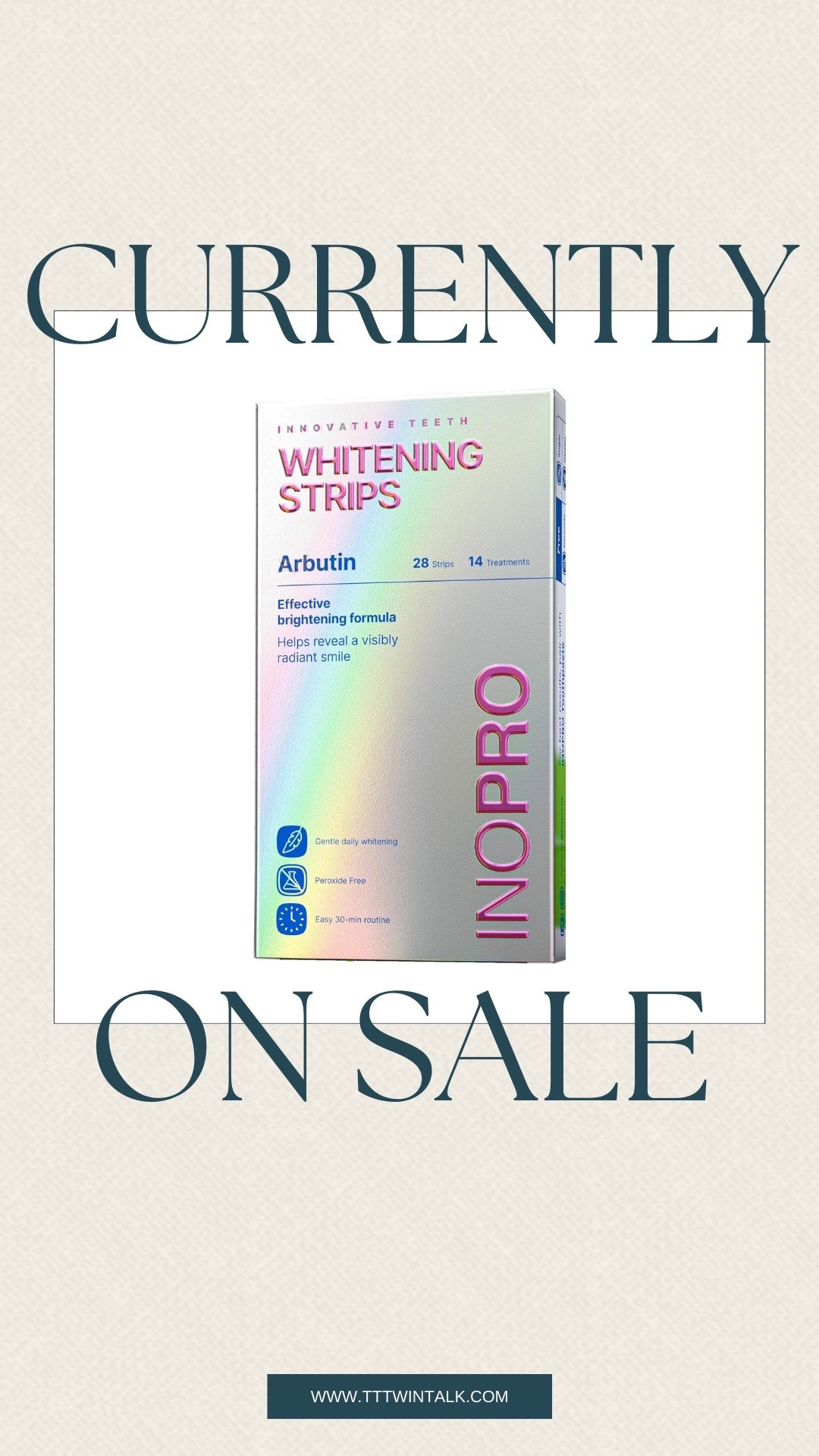 Grab these while the are on sale! They are great for sensitive teeth and the results are 😍😍 if you’re looking for an easy, at home whitening option that actually works, we definitely recommend these!

#LTKSaleAlert #LTKOver40 #LTKBeauty