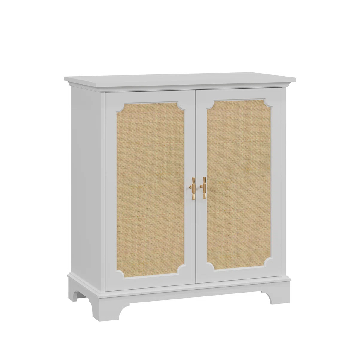 Ebern Designs Laneyah Accent Cabinet with Rattan Doors & Adjustable Shelf | Wayfair | Wayfair North America