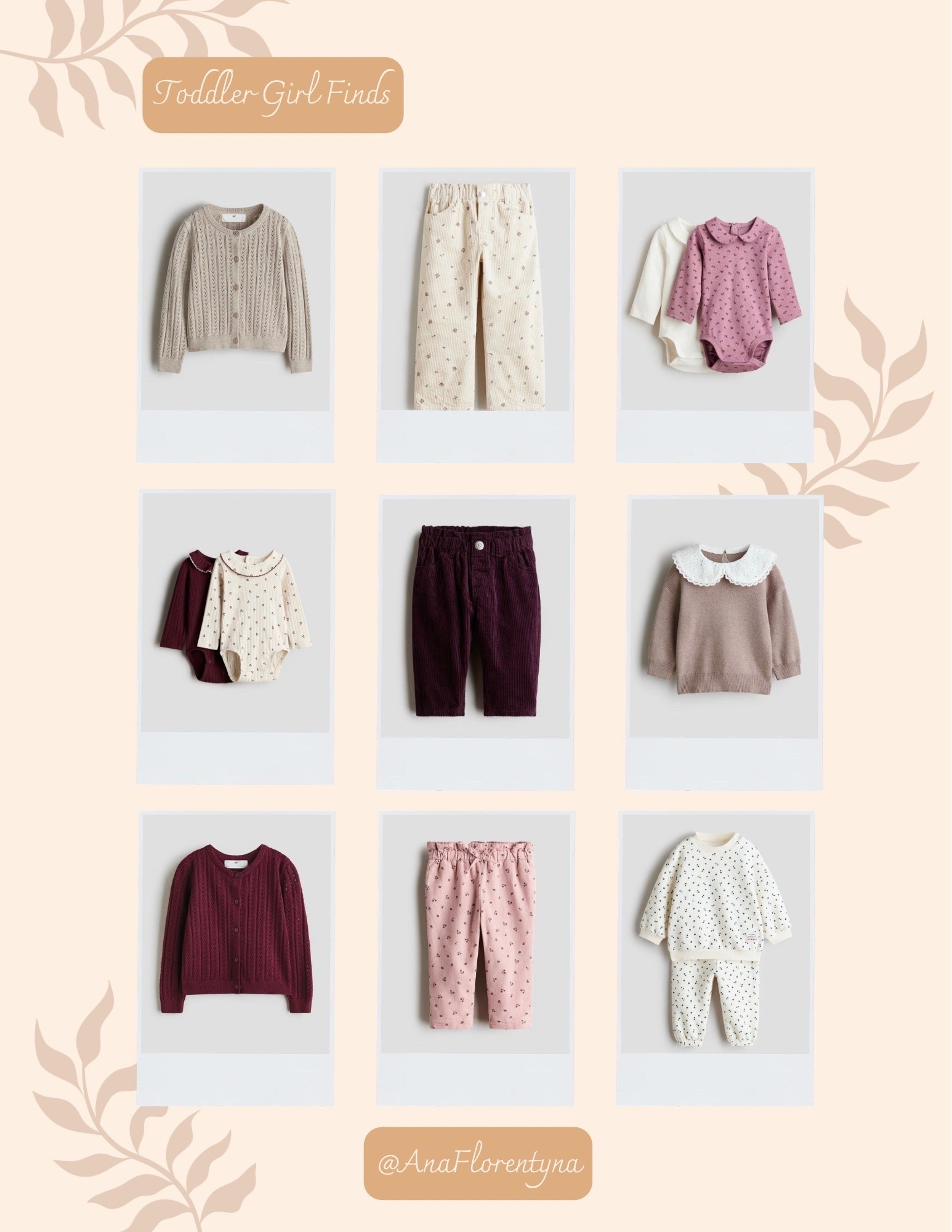 Toddler girl outfits for fall 🍂 size 3T - 4T