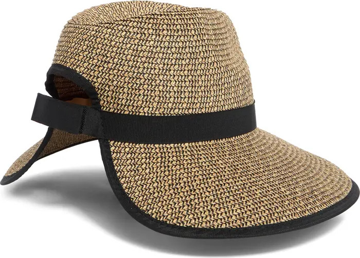 Packable Ponytail Paper Panama Hat | Nordstrom Rack