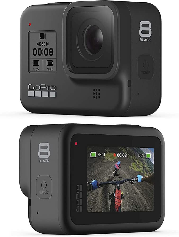 GoPro HERO8 Black - Waterproof Action Camera with Touch Screen 4K Ultra HD Video 12MP Photos 1080... | Amazon (US)