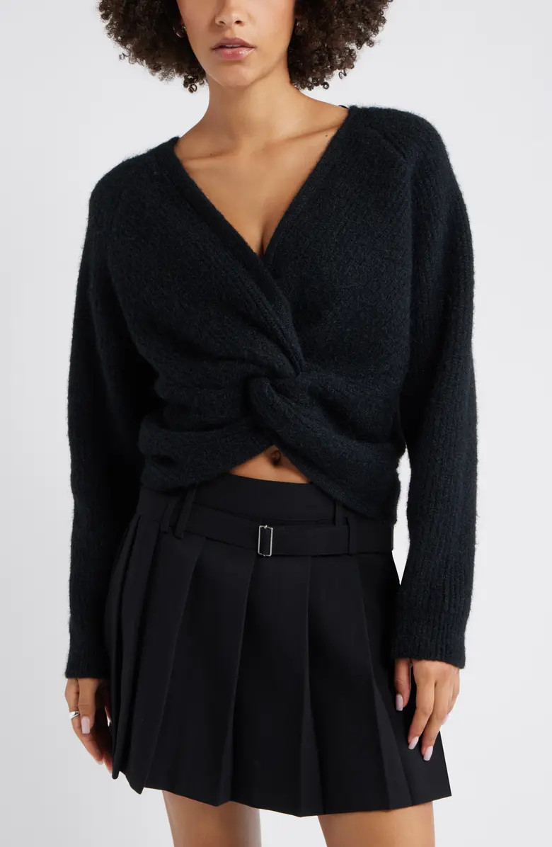 Twist Reversible Sweater | Nordstrom
