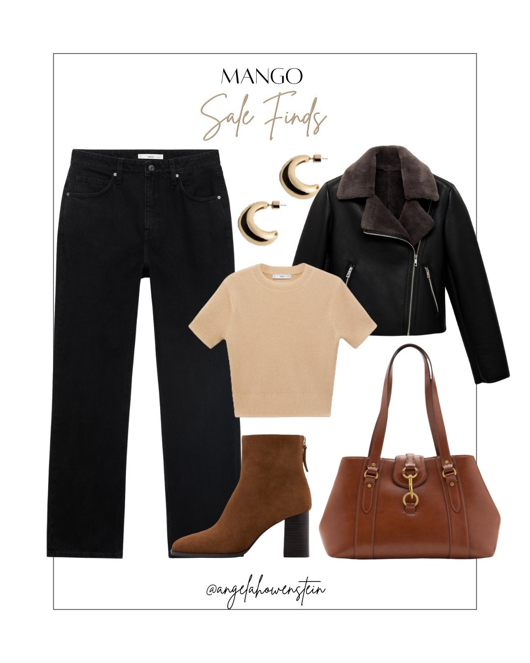 Mango sale finds, cozy neutrals with a little edge—perfect for fall days out.

#MangoStyle #MangoSale #FallOutfits #LTKsale #LTKFinds #NeutralsForFall #ChicAndSimple 



#LTKSeasonal #LTKSaleAlert #LTKStyleTip