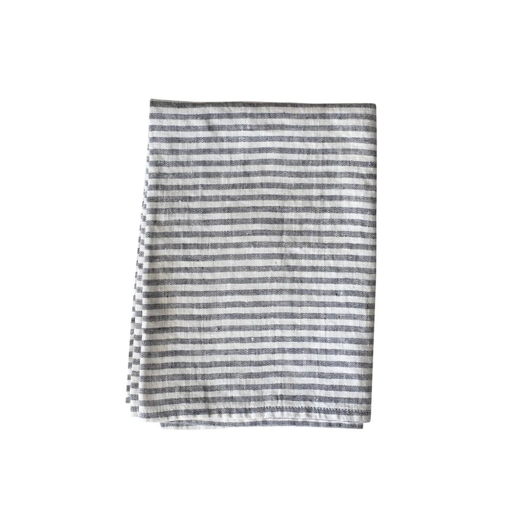 Ticking Stripe Linen Kitchen Towel | Tuesday Made