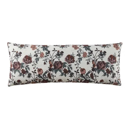 My Texas House 14" x 36" Multicolor Floral Oblong Decorative Pillow | Walmart (US)