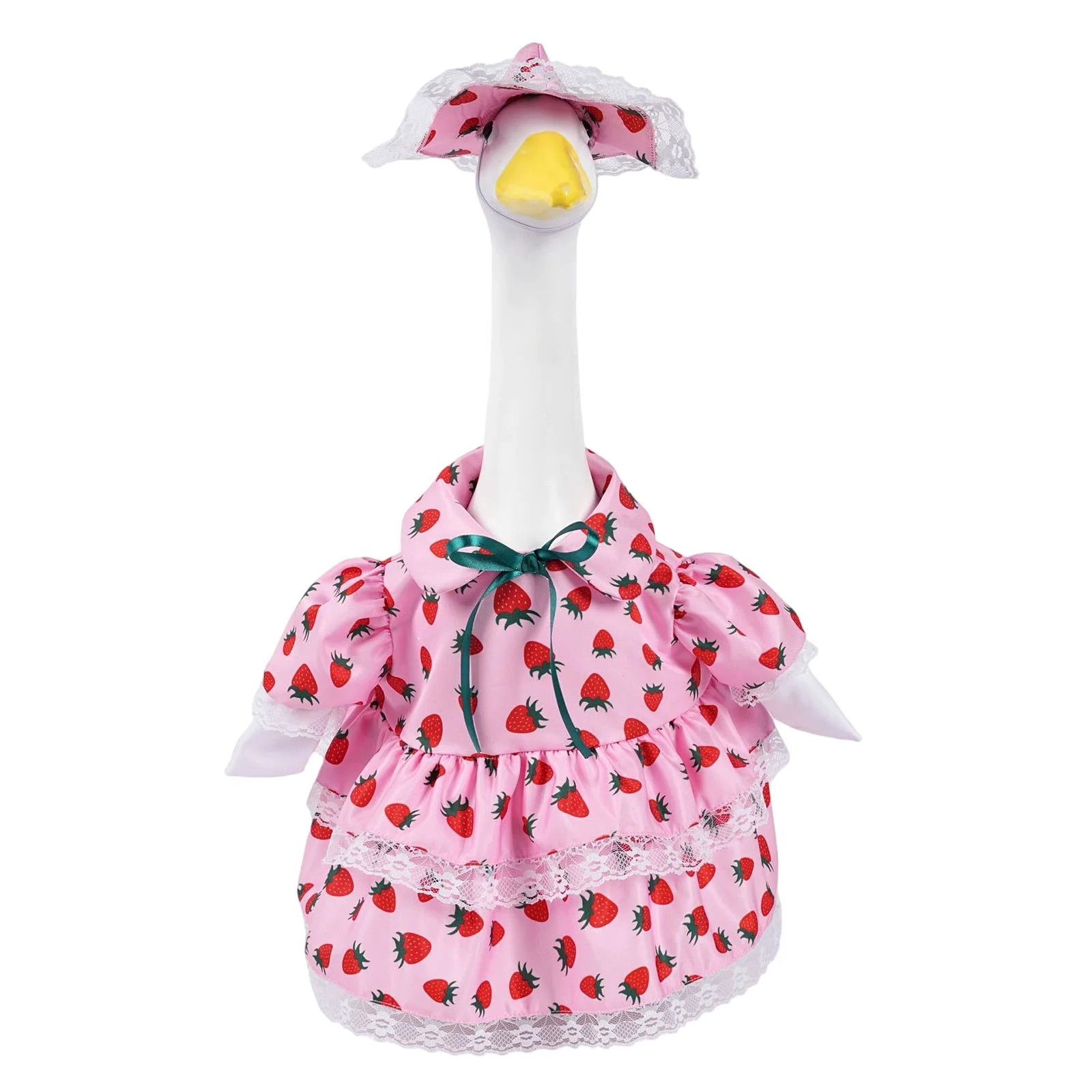 Kugisaki Porch Goose OutFits Rustic Floral Porch Goose Costume 23" Goose Statue Clothes for Lawn ... | Walmart (US)