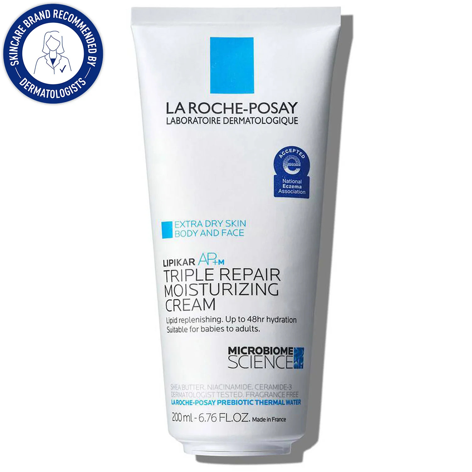 La Roche-Posay Lipikar AP+M Triple Repair Moisturizing Cream, 6.76 fl oz | Walmart (US)