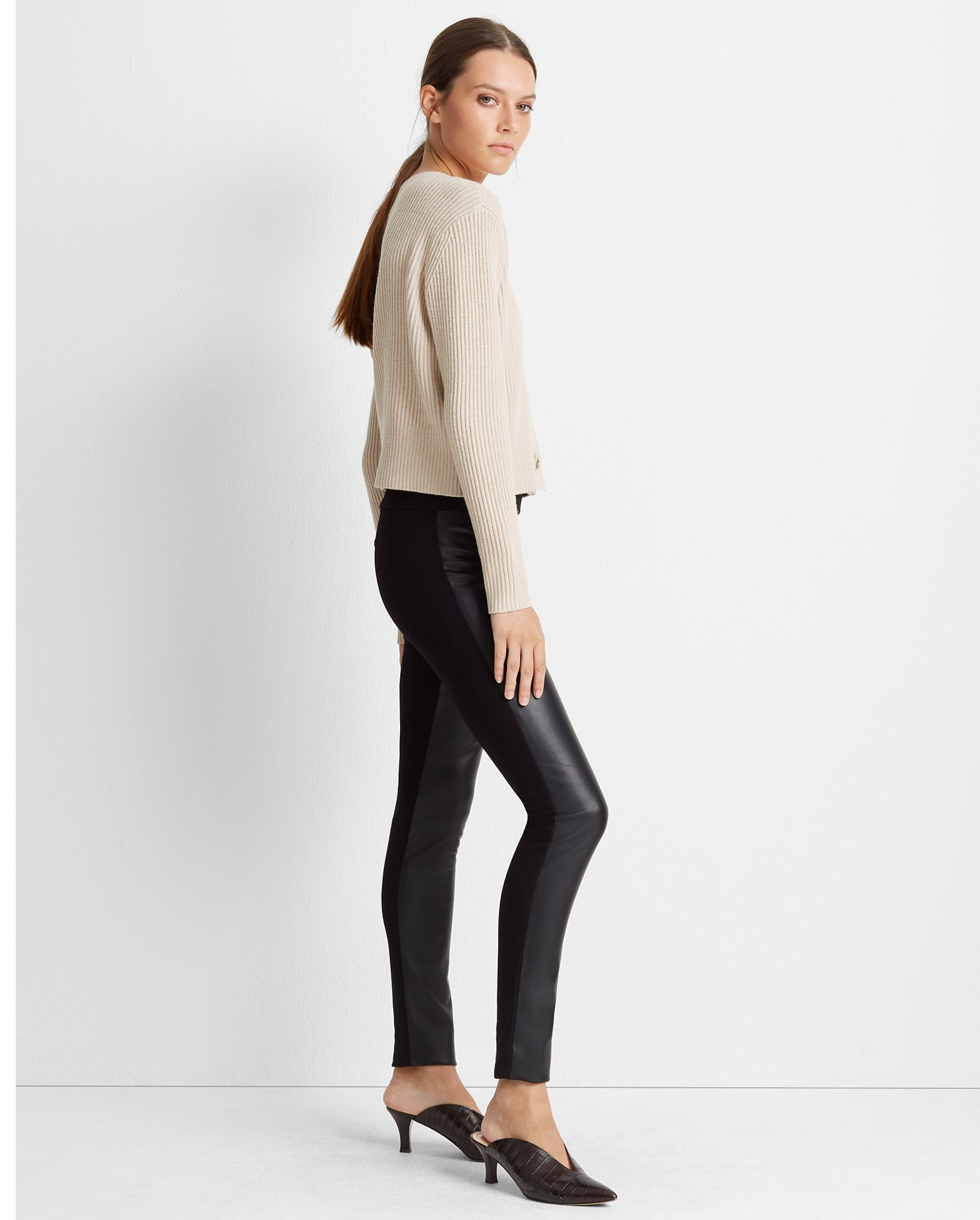 Tasha Faux Leather Legging | Club Monaco (Global)