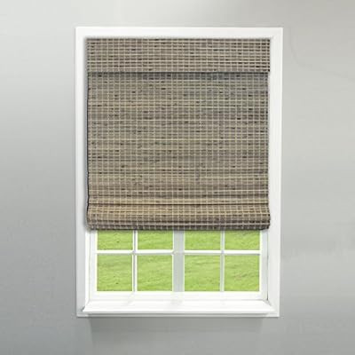 Radiance 2208854E Cordless Roman Shade, 30“ x 64”, Driftwood | Amazon (US)