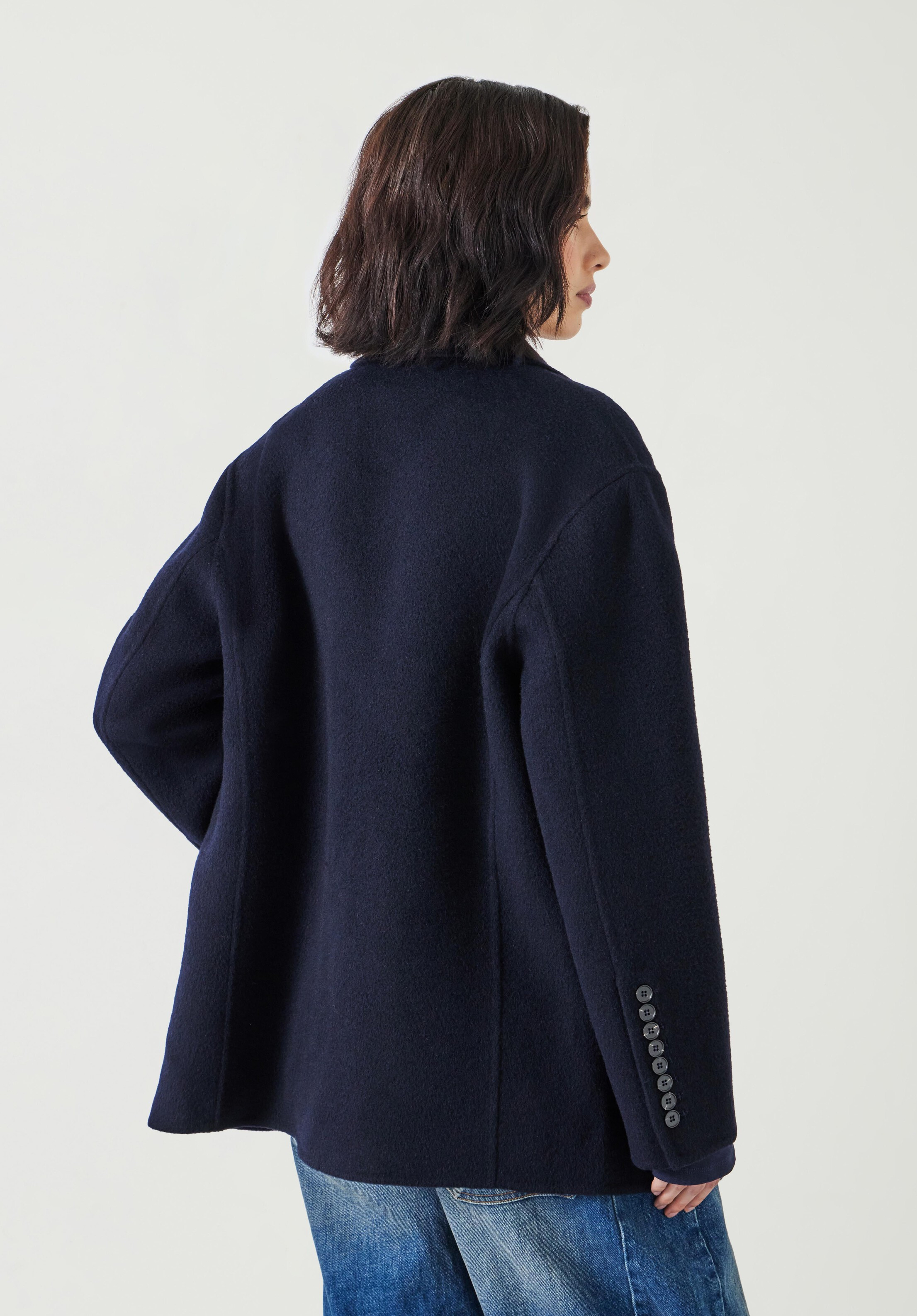 Pure Wool Double Faced Blazer | Hush UK