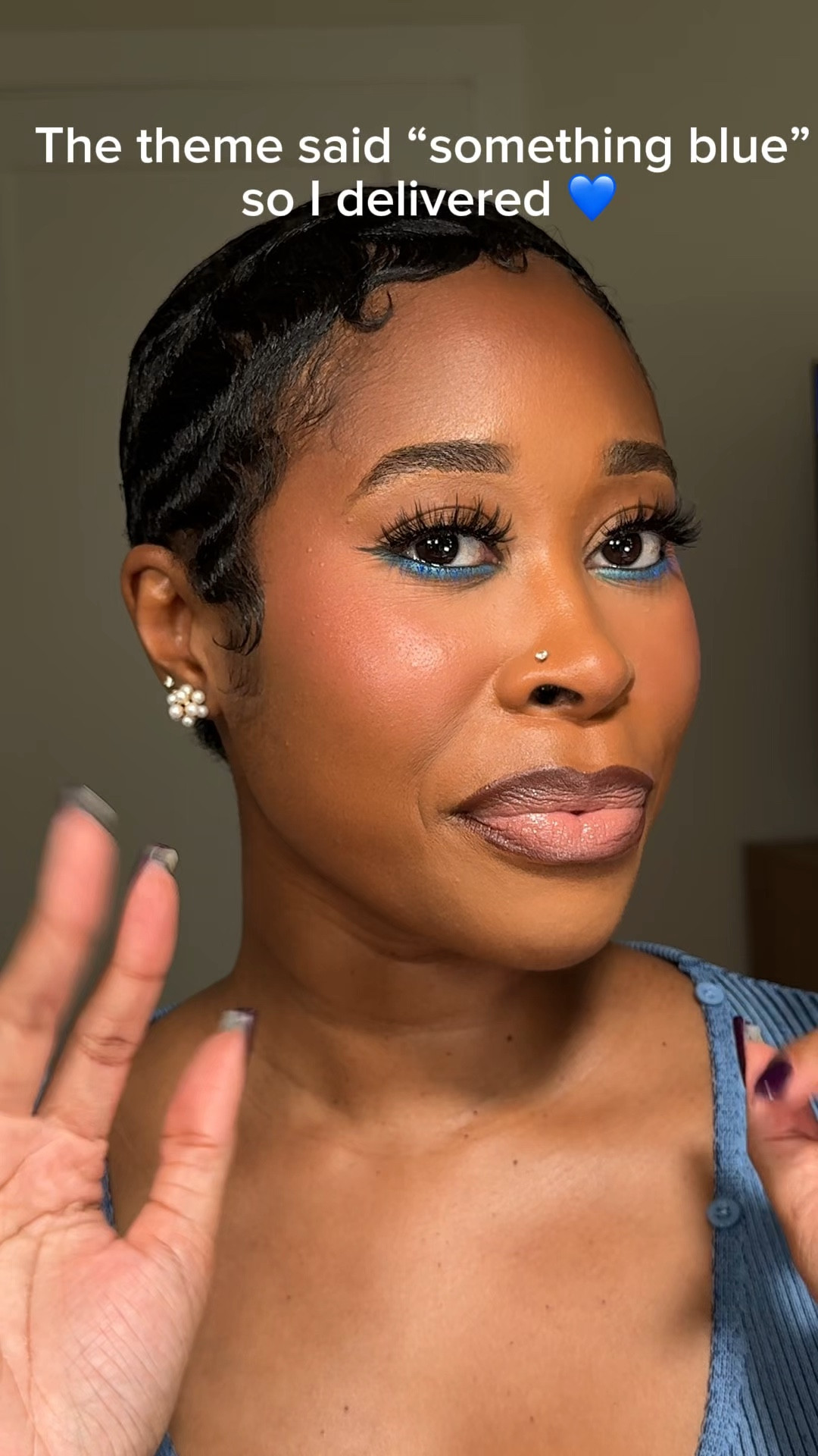 Something Blue 💙 #makeup 

#LTKBeauty #LTKspringtrends