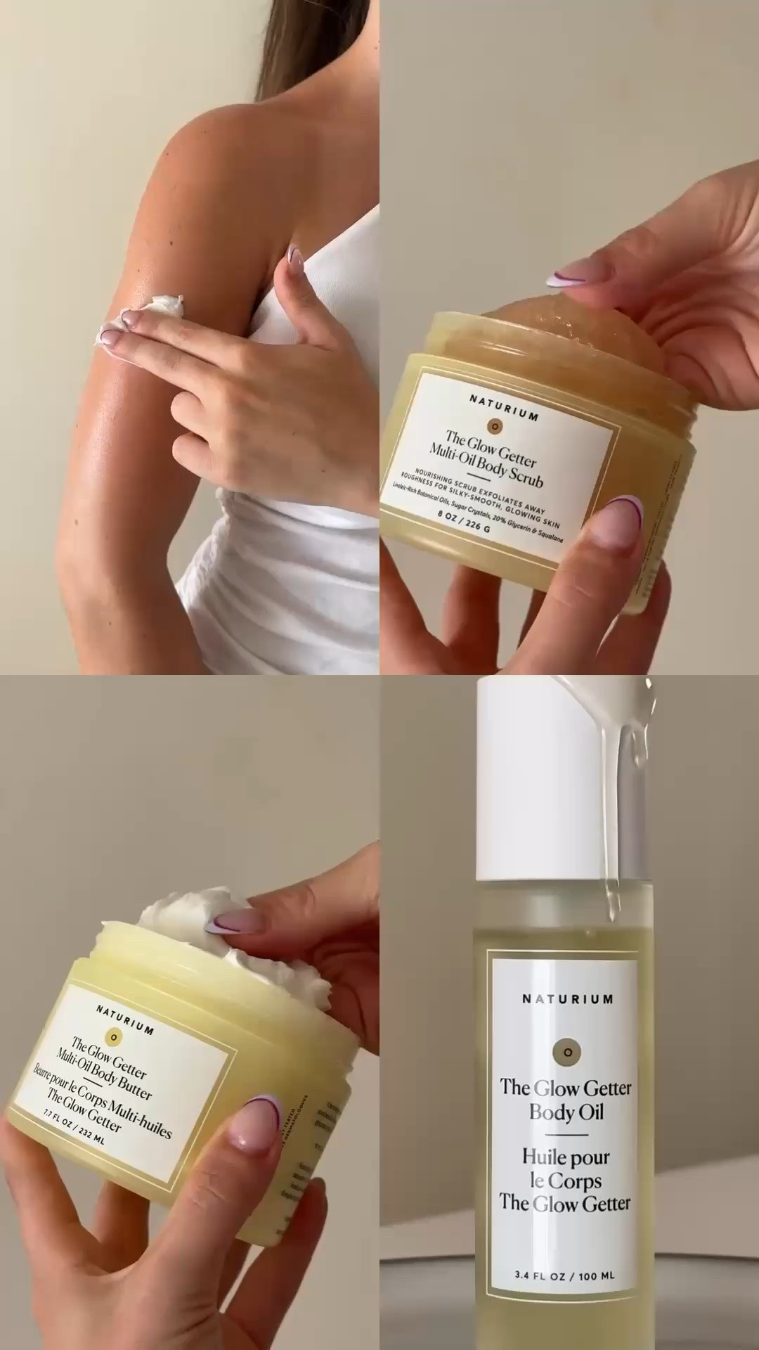 My current bodycare routine for soft, glowy skin ✨

Loving the Naturium Glow Getter range for exfoliating, nourishing and adding that healthy-looking glow. Linked the scrub, body butter and body oil below 🤍

#LTKxBoots

#LTKuk #LTKsummer #LTKbeauty