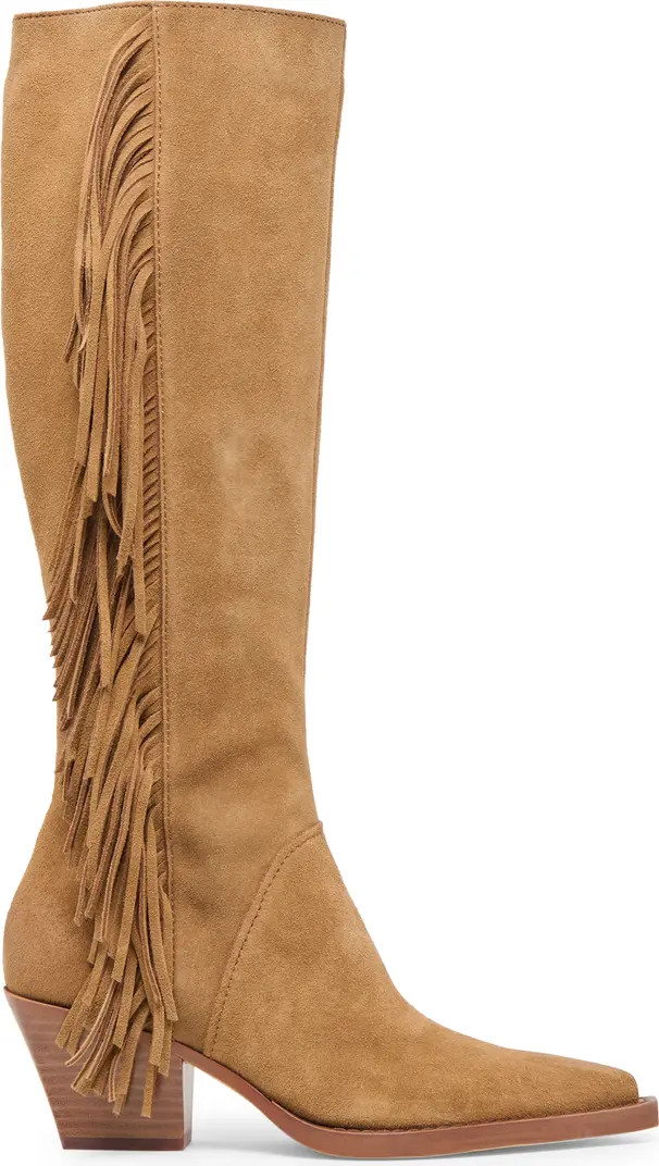Roley Fringe Western Boot (Women) | Nordstrom