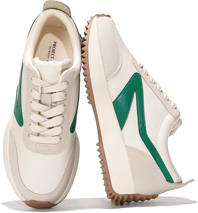 Project Cloud Womens Sneakers - Memory Foam Insole and Lightweight Spring Shoes - Non-Slip Lace U... | Amazon (US)