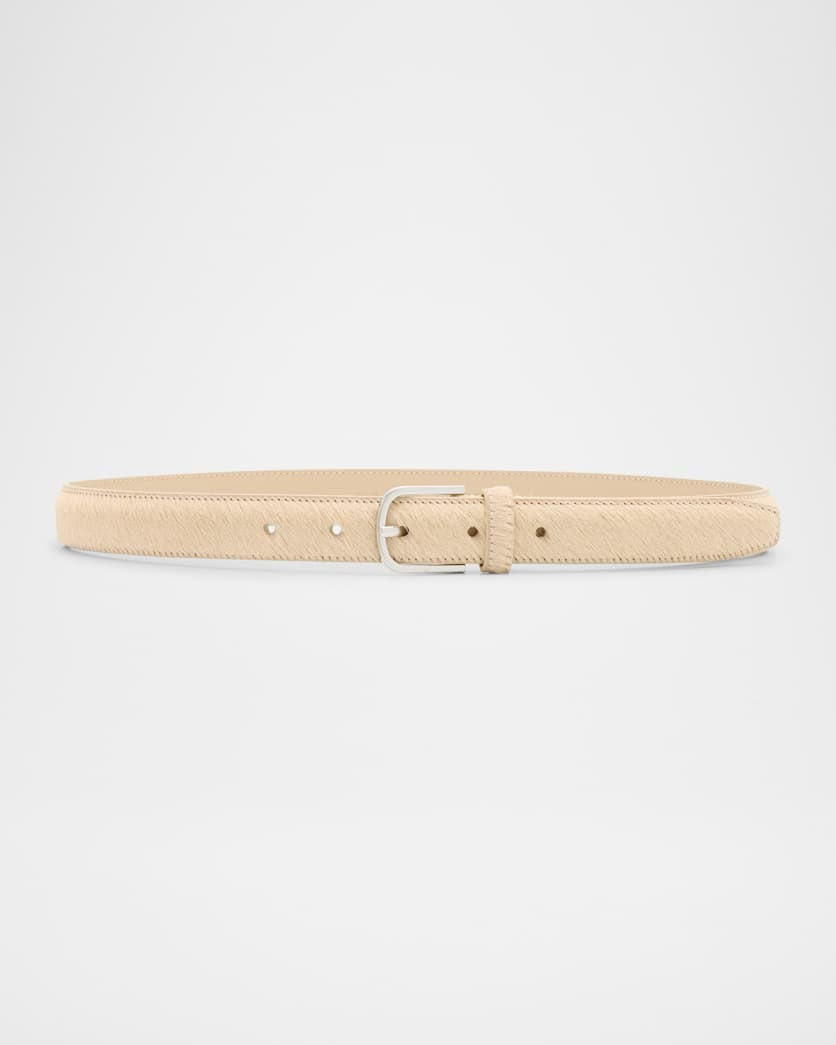 Pony Hair Belt | Neiman Marcus