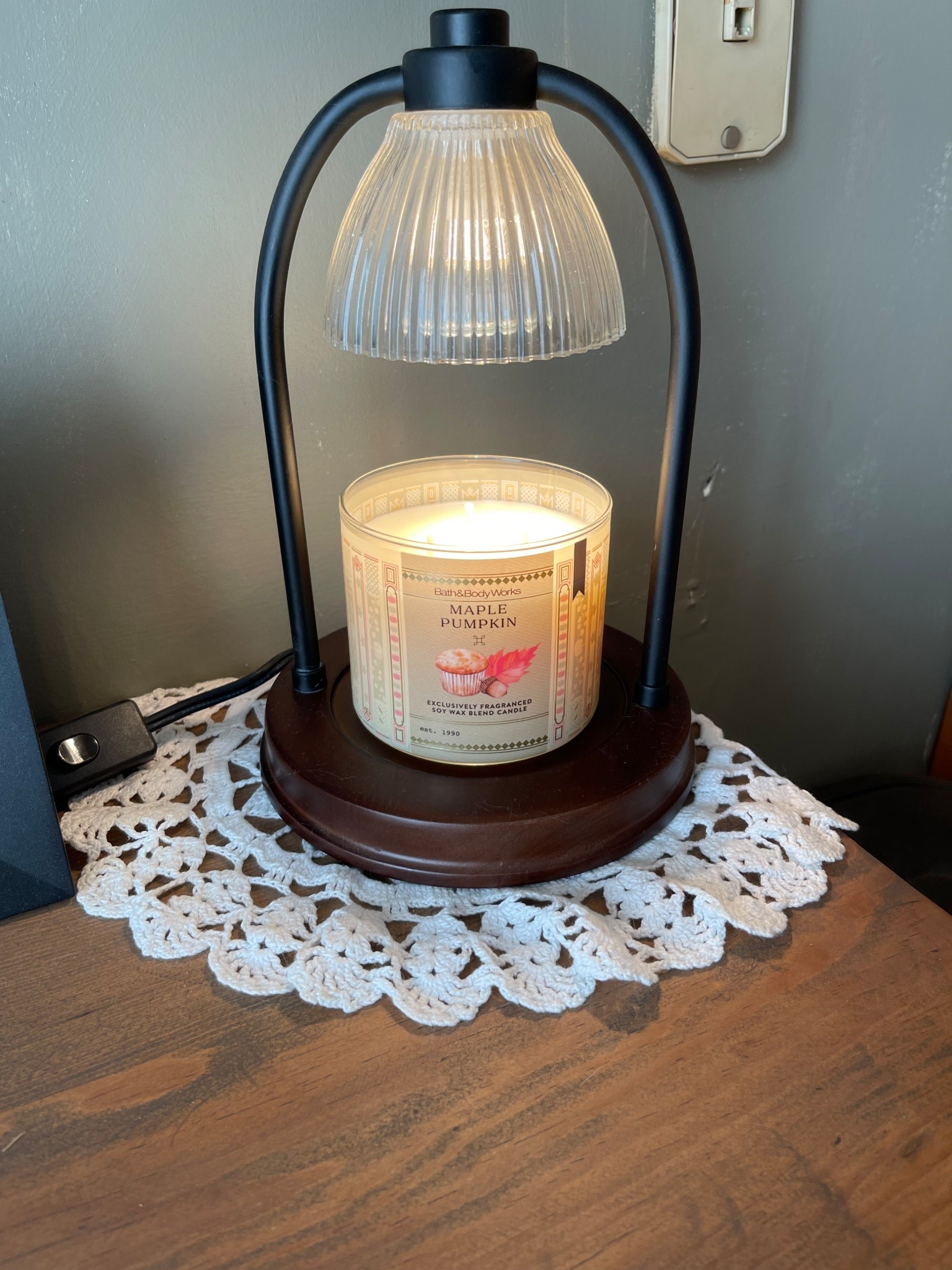 I love the soft glow from my candle warmer and not to mention the lovely smell of this new Maple Pumpkin candle at BBW! Bath and Body Works Candles on sale now! Go grab your new favorite fall scent! 

#LTKFindsUnder50 #LTKHome #LTKSaleAlert