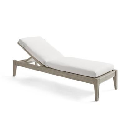 Stockholm Chaise Lounge with Cushion | Grandin Road