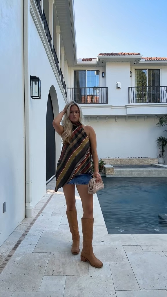 Outfit Details!
Top Zara- Asymmetrical Stripe Top