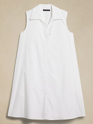 Poplin Mini Dress | Banana Republic Factory