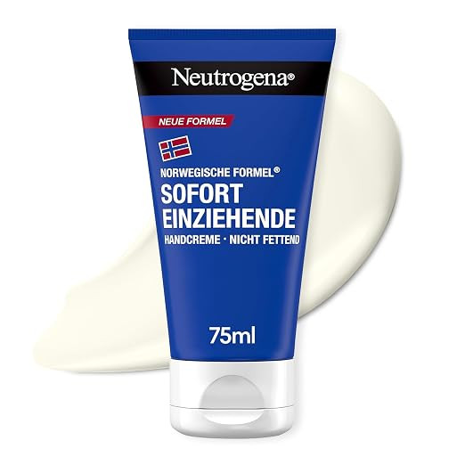 Neutrogena Sofort einziehende Handcreme, leichte und nicht fettende Feuchtigkeitscreme mit Glycer... | Amazon (DE)