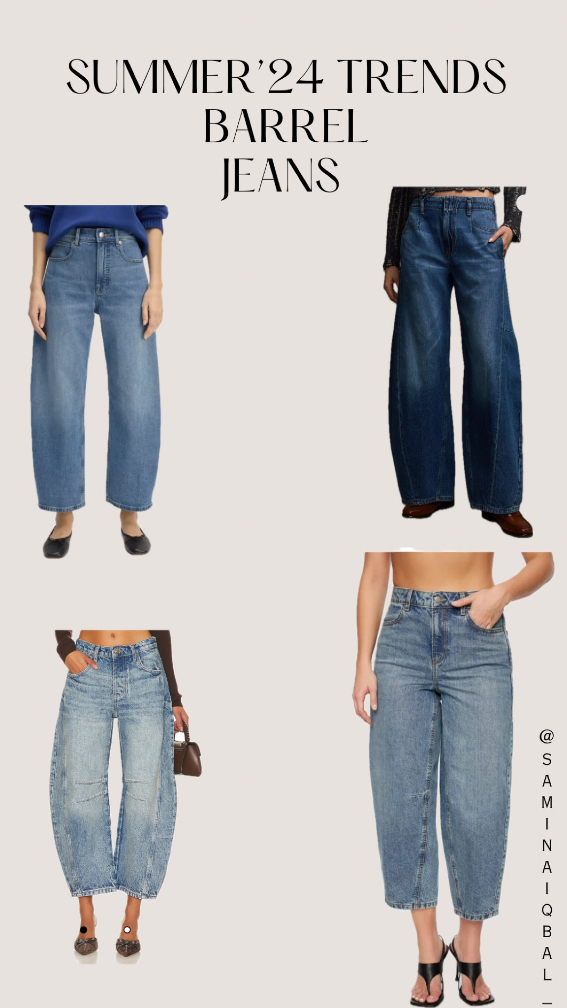 Barrel jeans 

#LTKstyletip