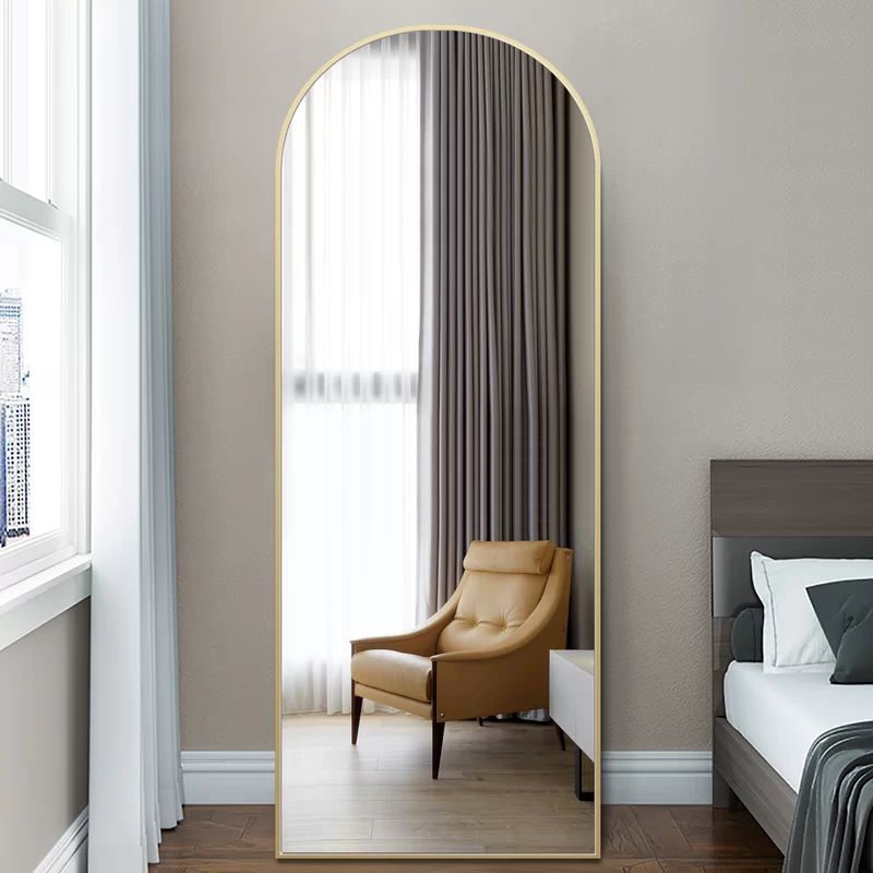 Greta Sleek Arched-Top Wall Mirror | Wayfair North America