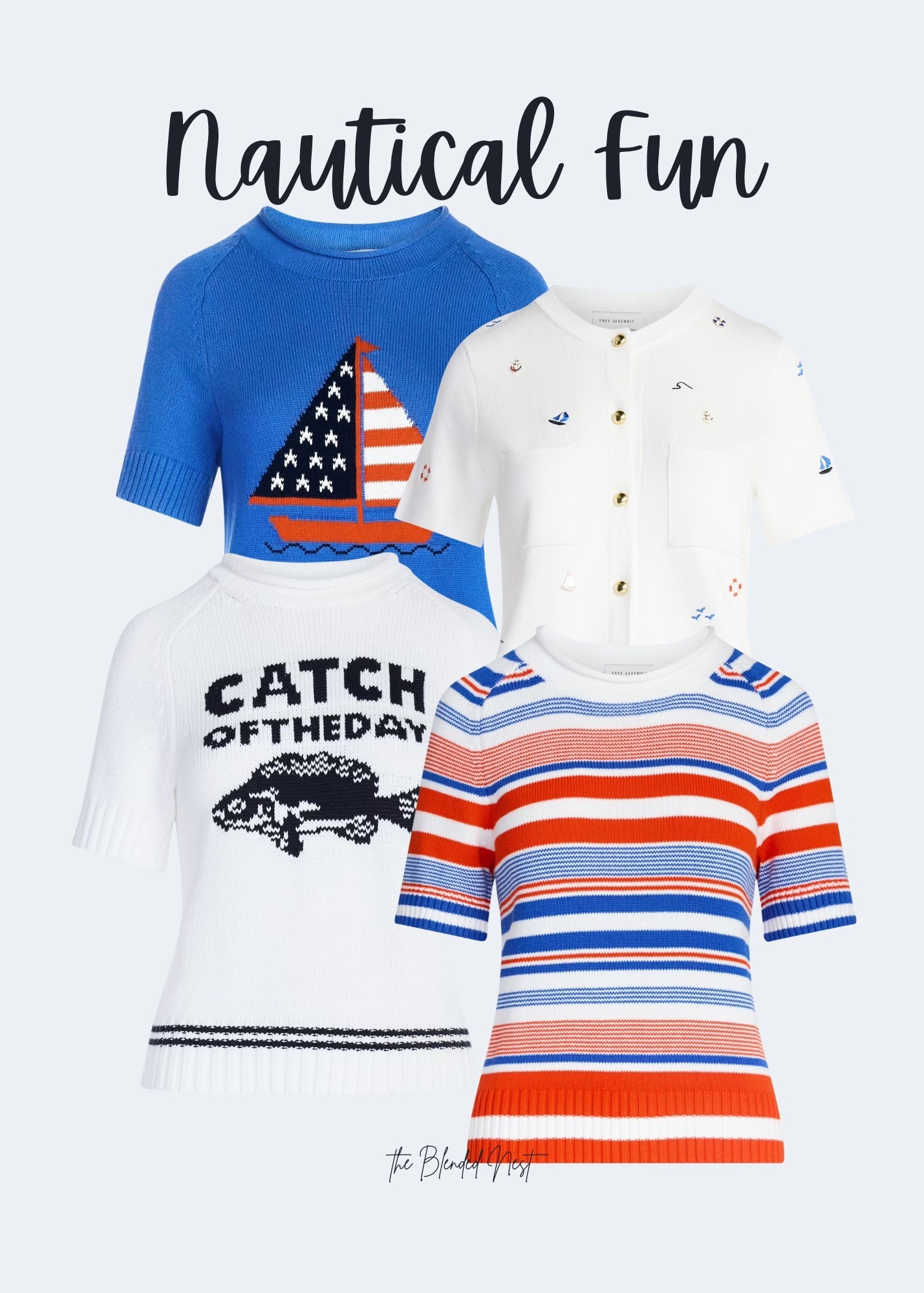So many cute nautical themed clothes from Walmart. They seem to be selling very quickly so grab them before they’re gone  

#LTKOver40 #LTKSeasonal
