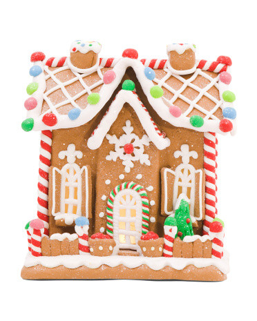 9in Led Gingerbread House | TJ Maxx