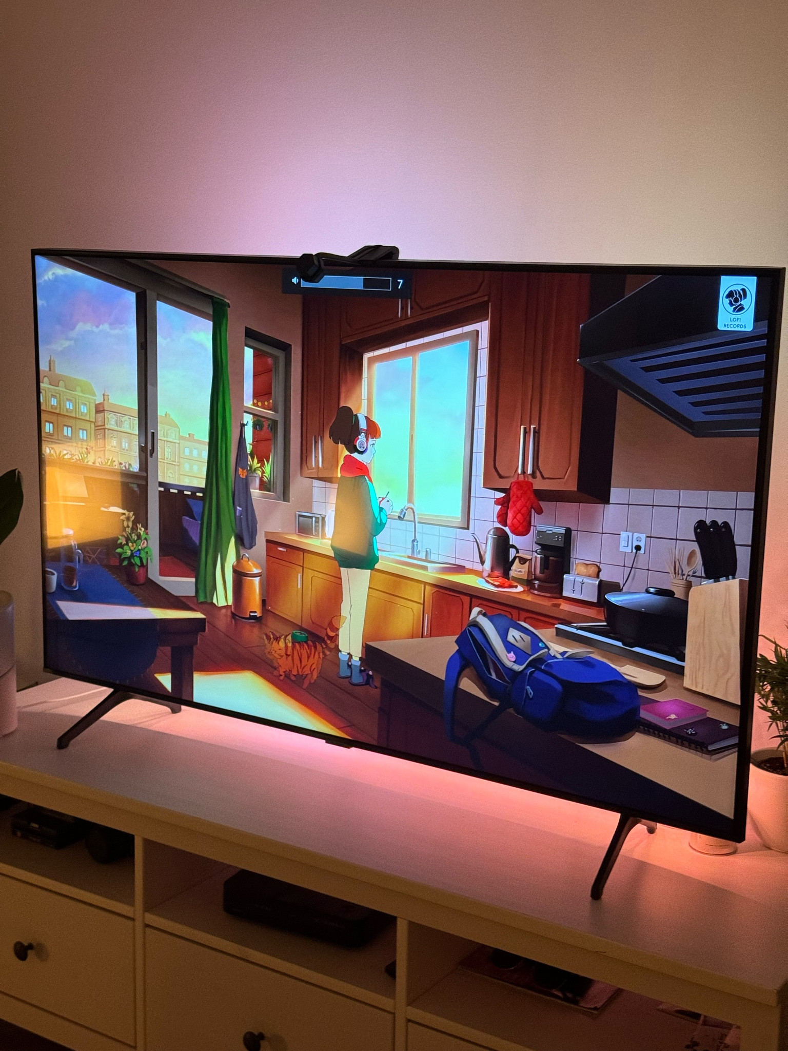 Added a LED strip from Nanoleaf for those evening vibes!

#LTKhome