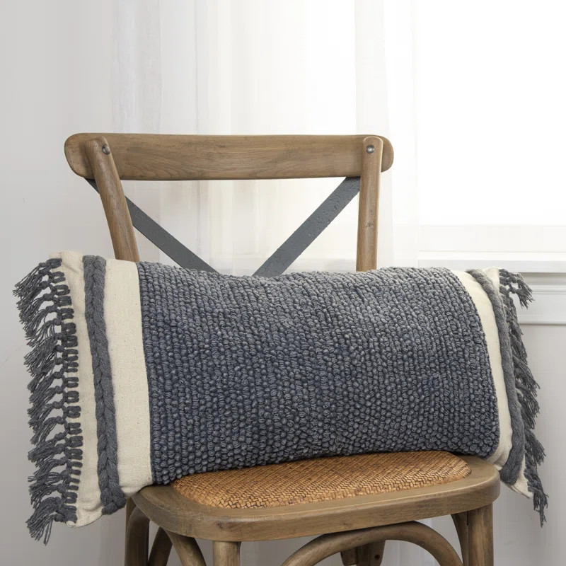 Solano Fringed Cotton Throw Pillow | Wayfair North America