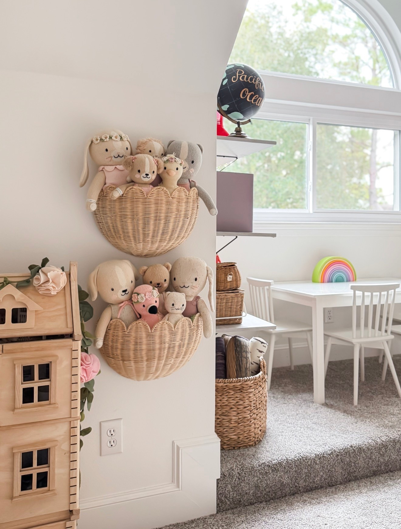 Finally found new hanging baskets for the kids stuffed animals! 

#LTKHome #LTKKids