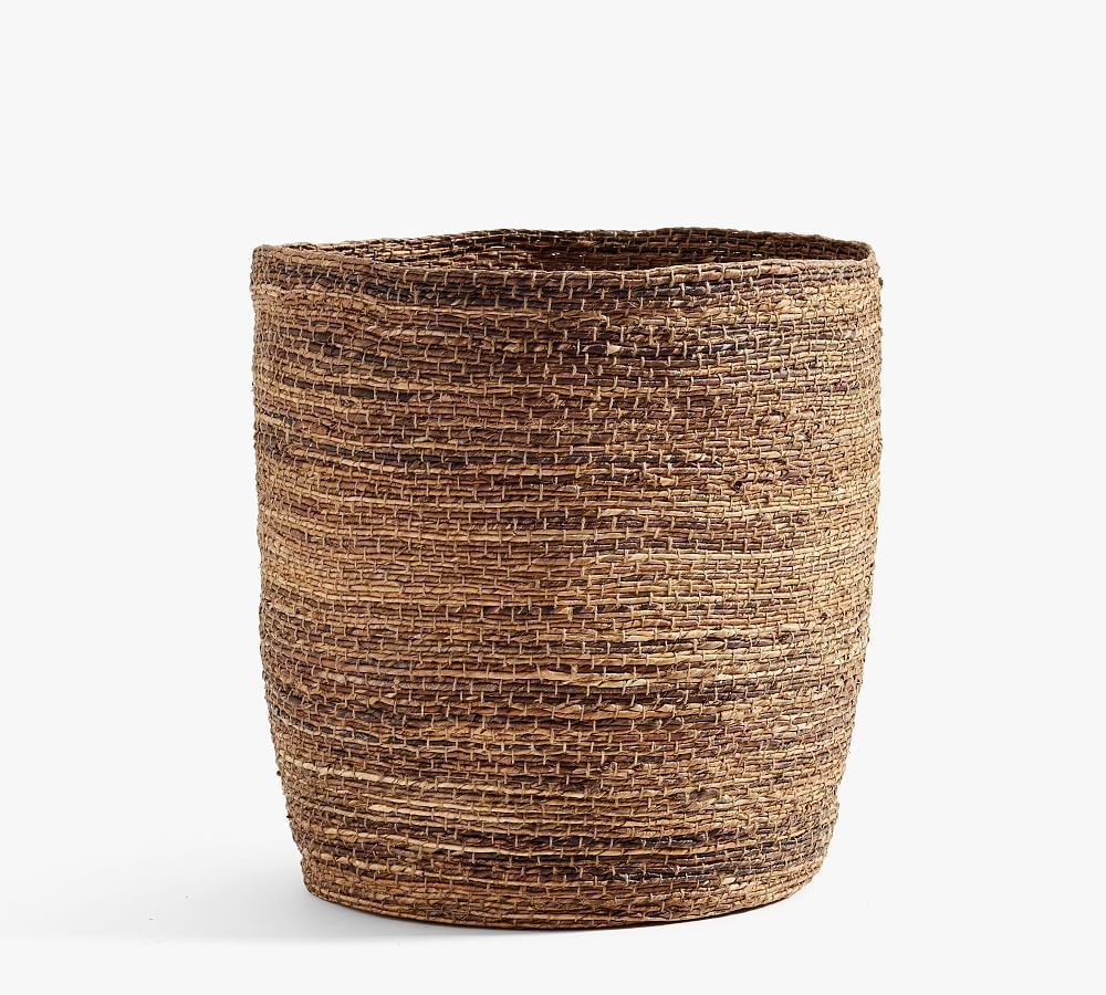 Wynne Coil Abaca Tote Baskets | Pottery Barn (US)