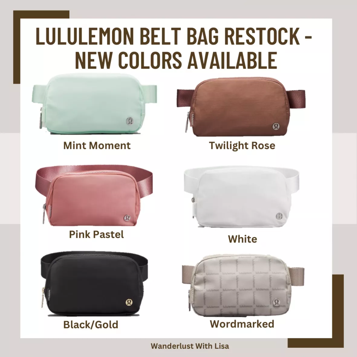 Lululemon's Clear Belt Bag Is the Ultimate Concert Accessory