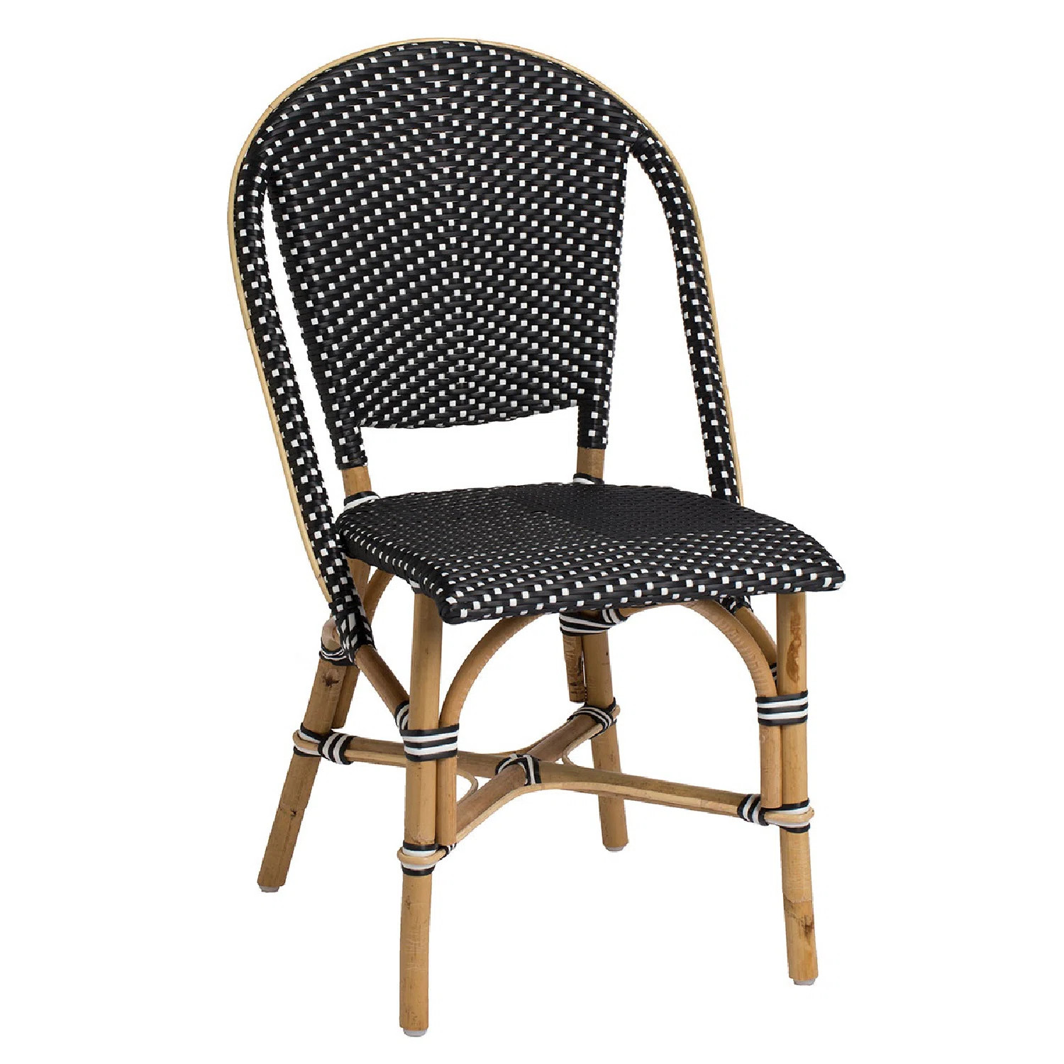Popplestone Sofie Rattan Bistro Side Chair | Wayfair North America