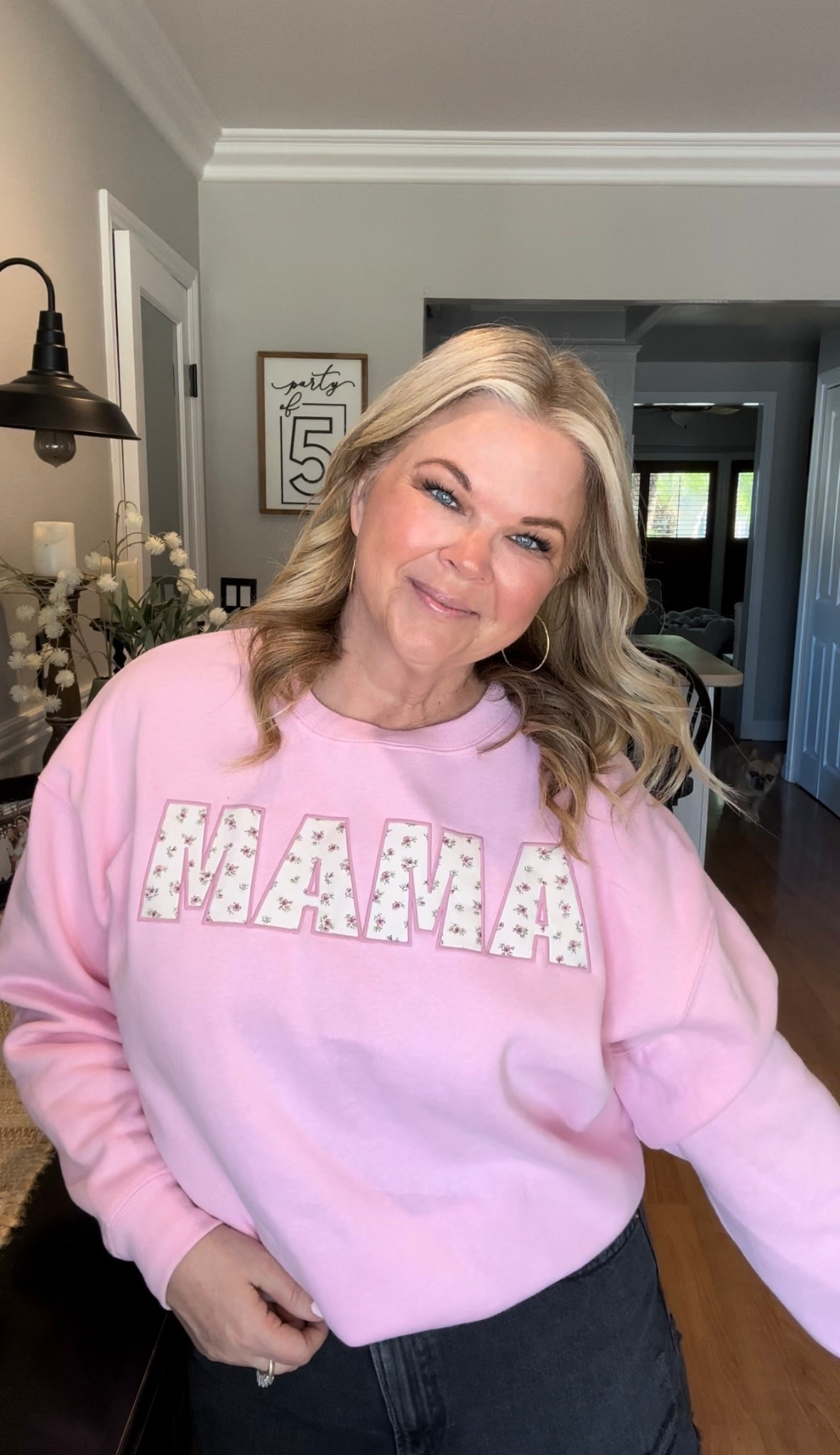 This MAMA sweatshirt is soooo soft! I love the floral design in the lettering. So cute & makes for a great gift too!🩷🎀

#LTKmomlife #LTKMidsize #LTKOver40