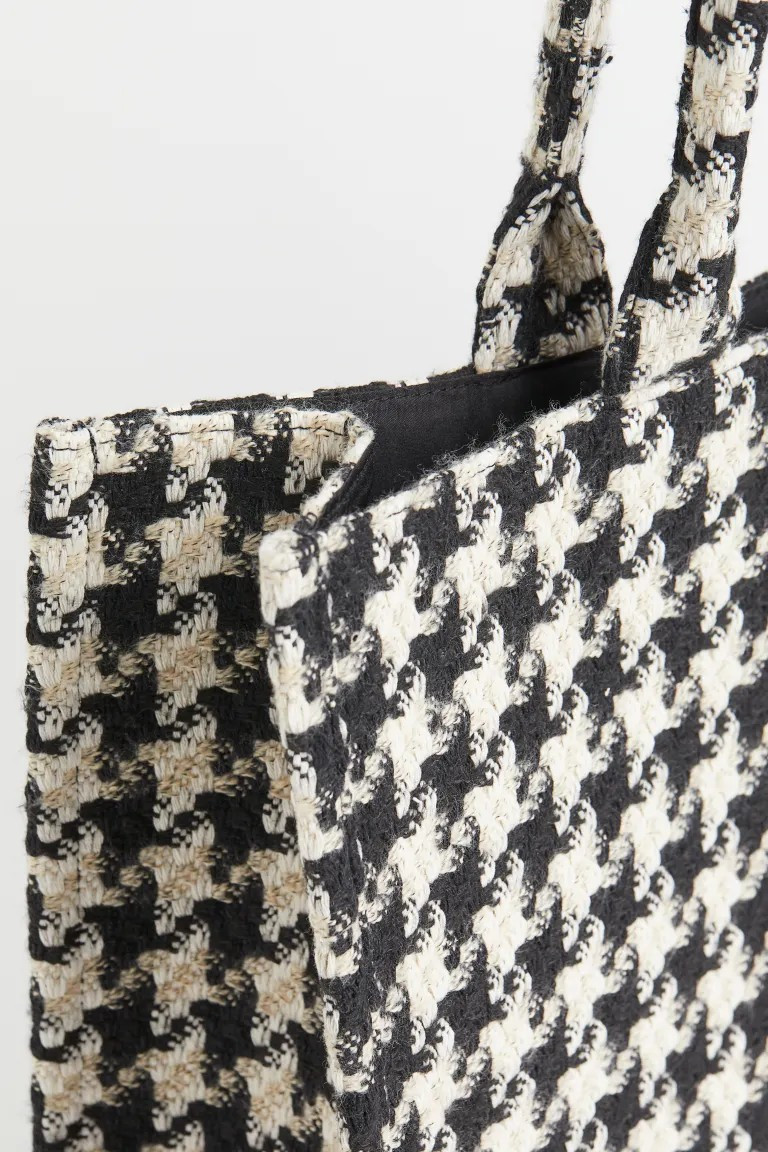 Jacquard-weave Handbag | H&M (US + CA)