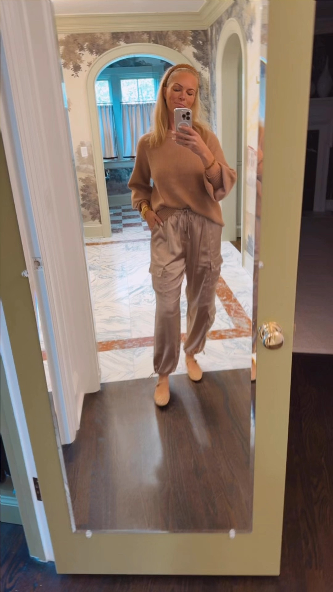 Tonal look today - also the last day to use code CASSIESAVE35 on the sweater! 

#LTKSaleAlert #LTKOver40 #LTKWatchNow