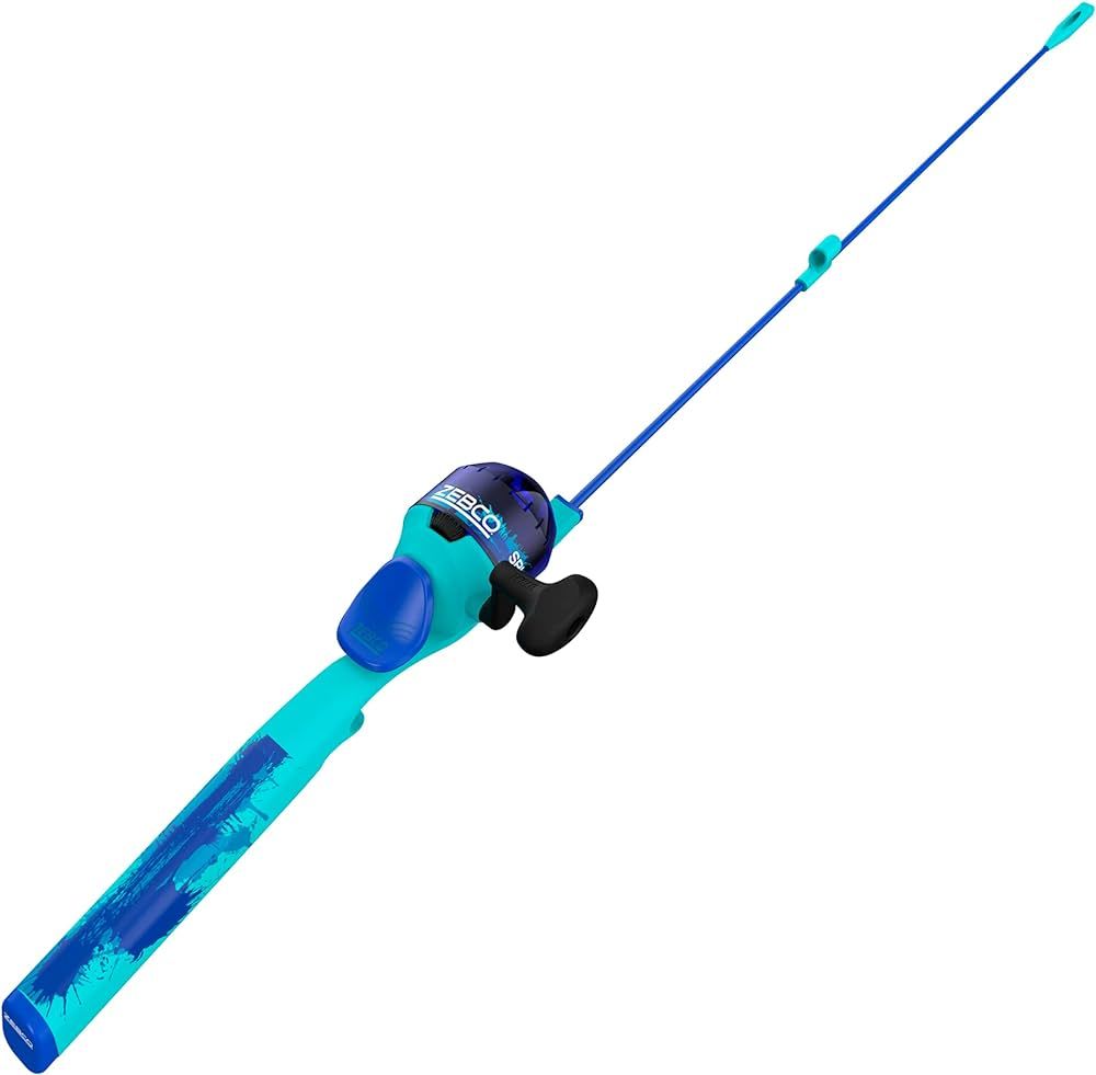 Zebco Splash Kids Spincast Reel and Fishing Rod Combo, 29" Durable Floating Fiberglass Rod with T... | Amazon (US)