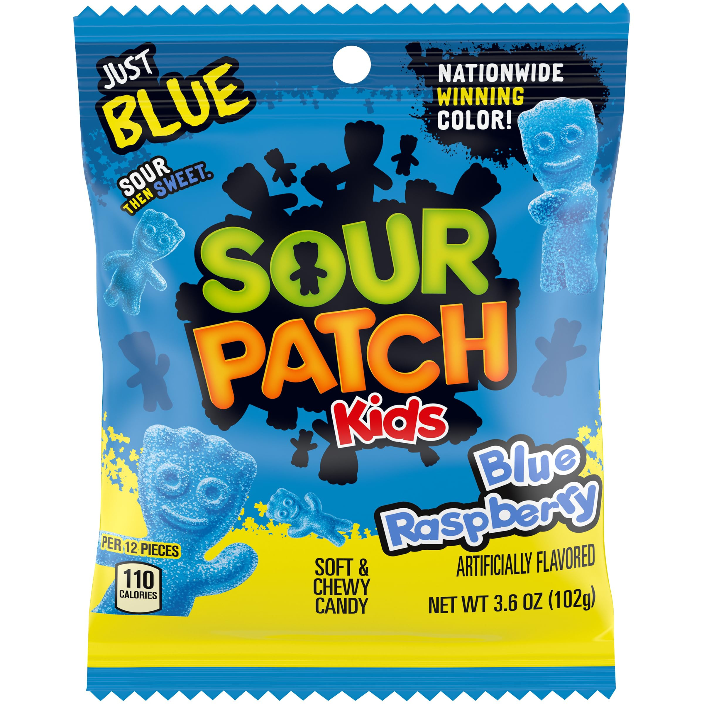 Amazon.com : Sour Kids Blue Raspberry, 3.6 Ounce Bags (Pack of 1) : Grocery & Gourmet Food | Amazon (US)