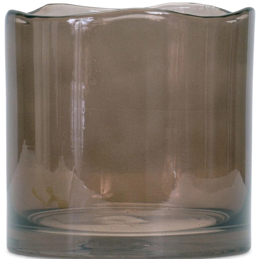 Arethea Brown Glass Table Vase | Wayfair North America