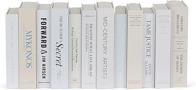 colorbloc Color Decorative Faux Books Set for Living Room, Office, Bedroom. Aesthetic Bookshelf D... | Amazon (US)