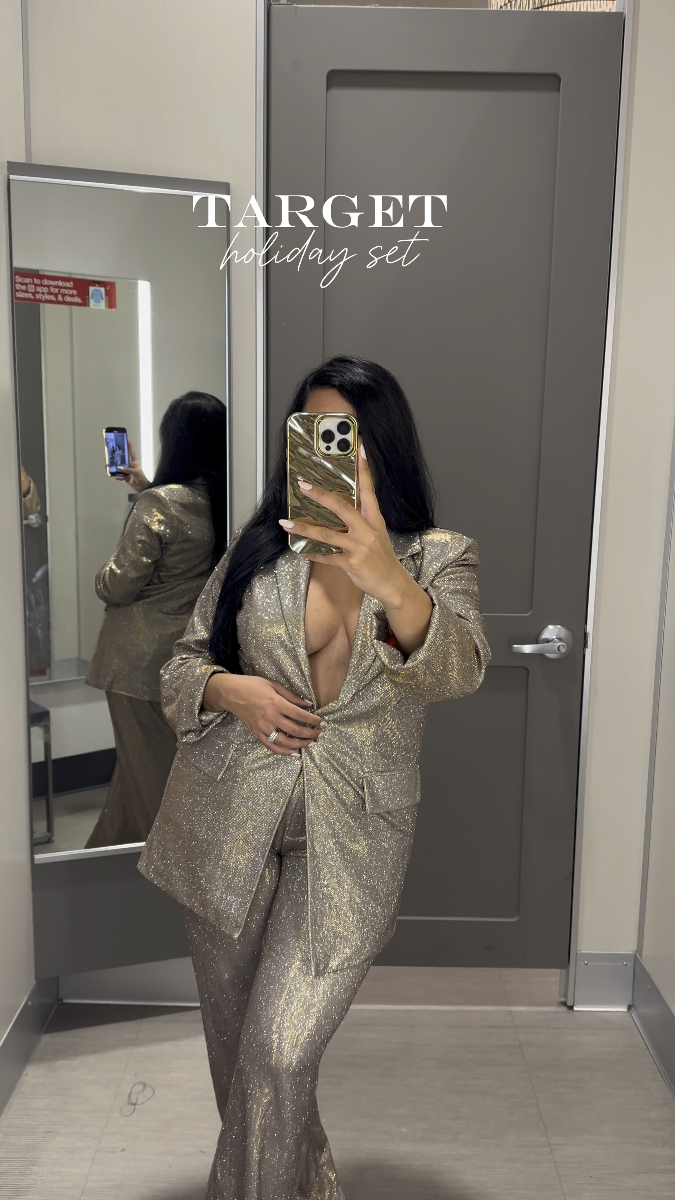 Target Glitter Blazer Holiday Outfit ✨

In a small for blazer and size 6 for pants. Went down a size on each! 

Glitter blazer 
Winter style 
Satin set 
Flare satin pants
Target finds
Target style
Holiday outfit
Winter style 
New years outfit 
Christmas outfit 
Fall style 
Party outfit
Glitter blazer set 

#LTKparties #LTKHoliday #LTKstyletip