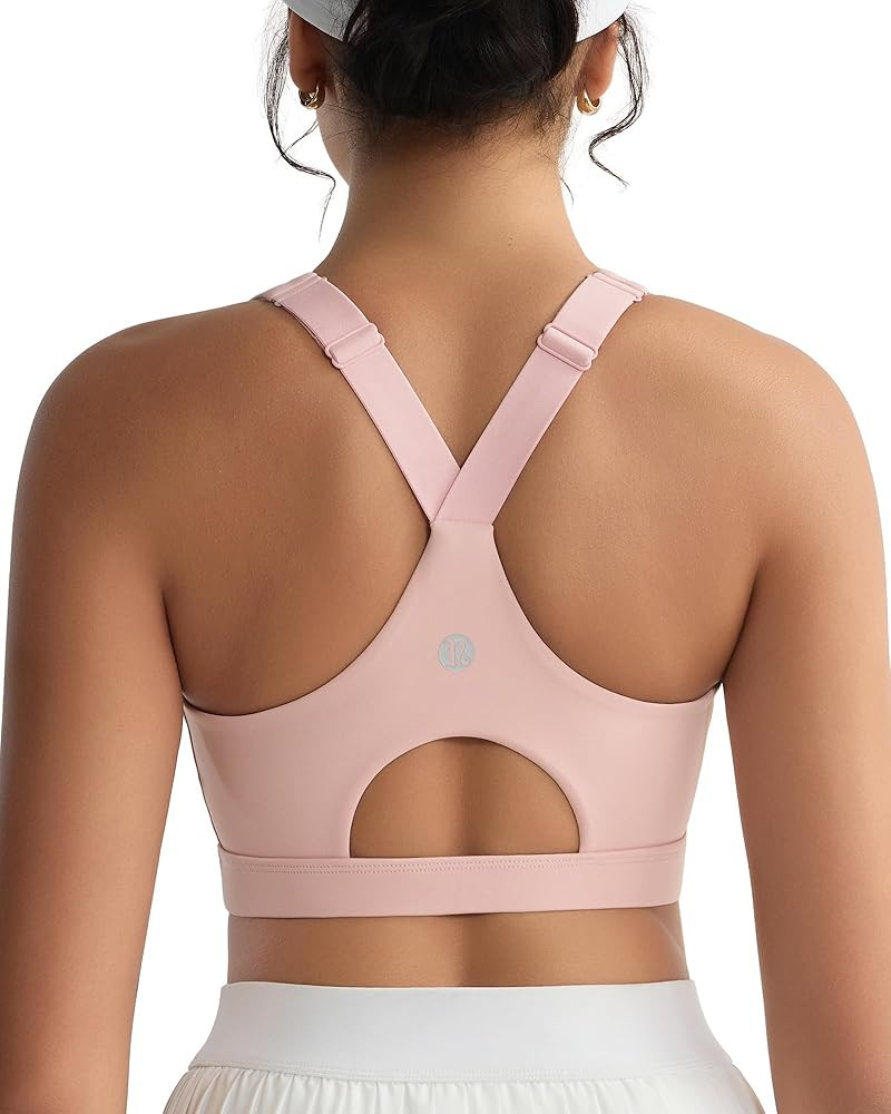 RUNNING GIRL High Impact Sports Bras for Women, High Support Running Adjustable Sports Bra Molded... | Amazon (US)
