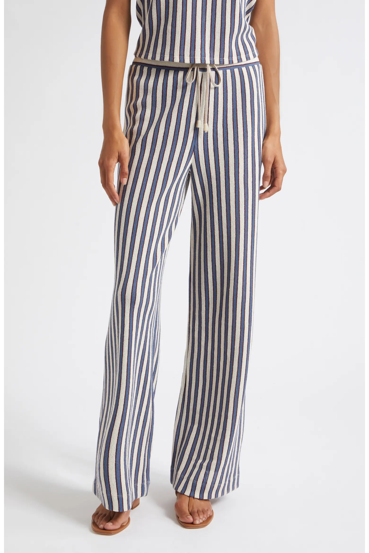 Zosia Stripe Cotton Drawstring Pants (Women) | Nordstrom | Nordstrom