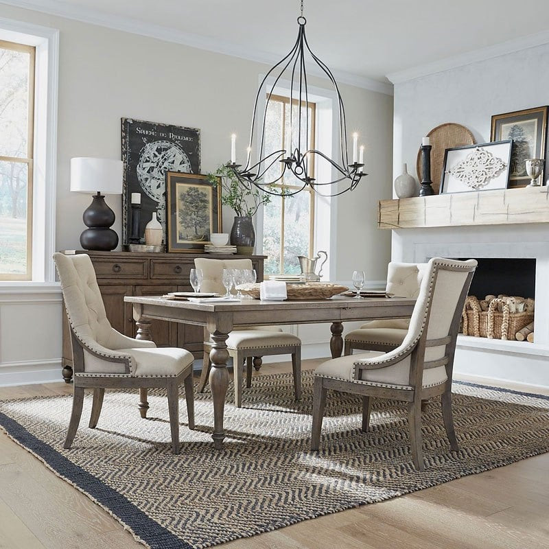 Americana Farmhouse Rectangular Dining Room Set | 1stopbedrooms