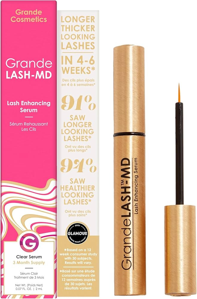 Grande Cosmetics GrandeLASH-MD Lash Enhancing Serum | Amazon (US)
