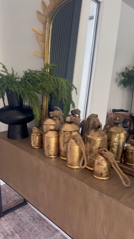 Holiday bells 
Decorative bells 
Christmas decor 

#LTKunder100 #LTKhome #LTKunder50